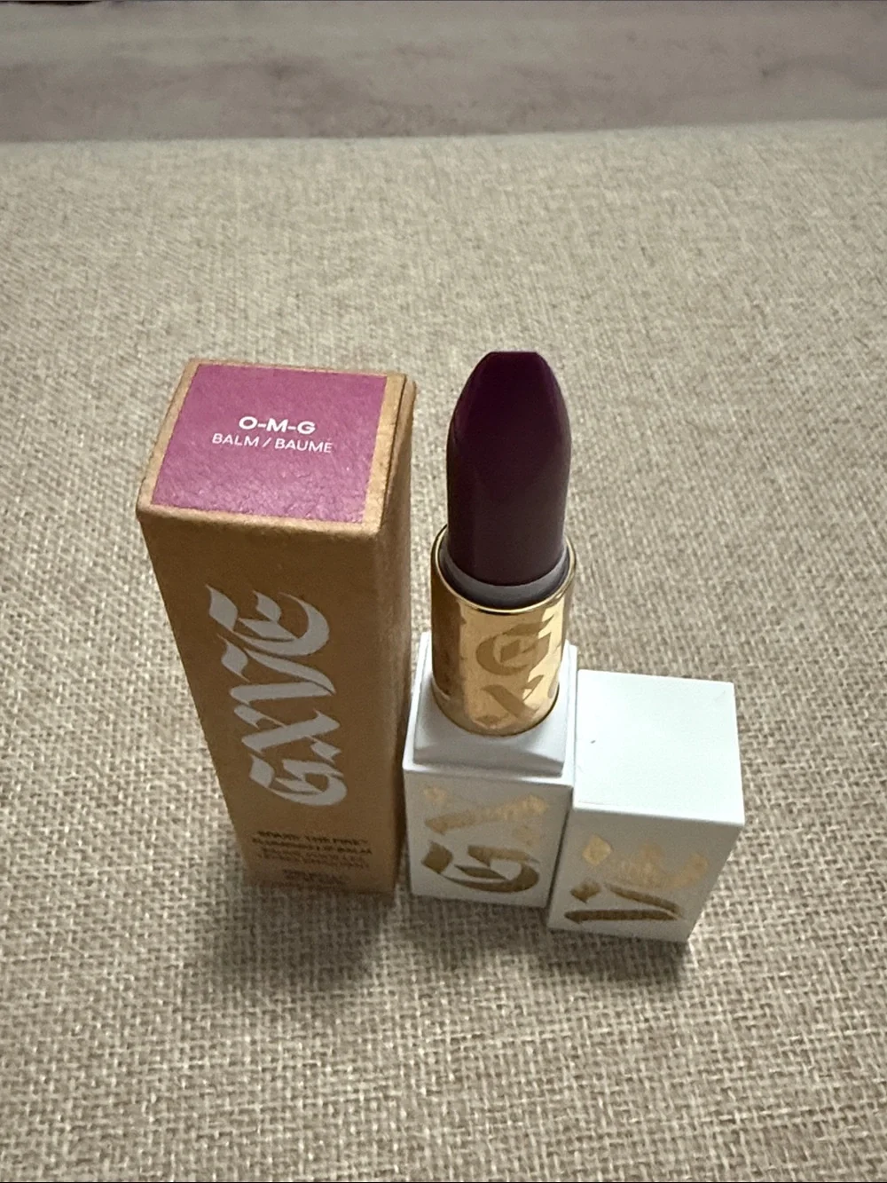 GX by Gwen Stefani O-M-G Balm Lipstick — Deep Berry Plum